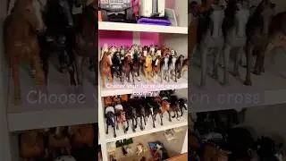 Choose your horse on cross country #schleich #horse #shorts