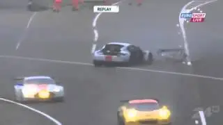 24 Hours of Le Mans Allan Simonsen Huge Fatal Crash (RIP)