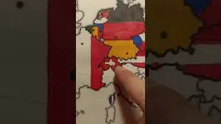 Рисуем Словакию, Венгрию, Австрию, Швецарию 