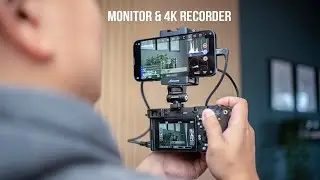Use Your iPhone or iPad as a CAMERA MONITOR  & 4K RECORDER // Accsoon SeeMo 4K