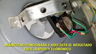 @elpumapolitico VENTILADOR DE NEVERA NO GIRA SOLUCION