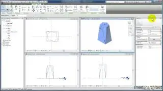 Revit Tutorials: Revit Forms - Blend Tool