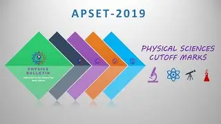 APSET 2019 PHYSICAL SCIENCES CUTOFF MARKS