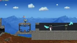 Cortex Command Mecha Framework - Nucleo Trihelion trick shots (beta footage)