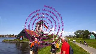 Circular (spiral) text effect experiment (2nd attempt) using SHOTCUT and AUTO HOTKEY.