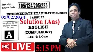 INTERMEDIATE EXAMINATION - 2024 ( ANNUAL) Solution