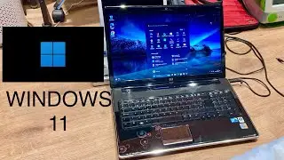 Installing windows 11 on a High End Core 2 Duo laptop