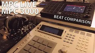 Akai MPC Live vs MPC 3000 - Beat Comparison | 