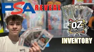 OZ NATIONAL Card Show Inventory! PSA REVEAL!