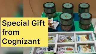 Received Gift from Cognizant | #cognizant