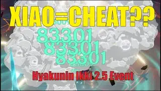 Xiao+Anemo Vacuum goes brrrrrr | Hyakunin Ikki 2.5 Day 1