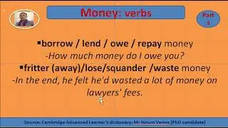 English Collocation (Part 3)