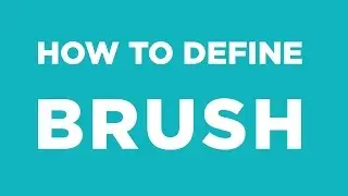 How to Define Brush in Photoshop - Telugu Tutorial