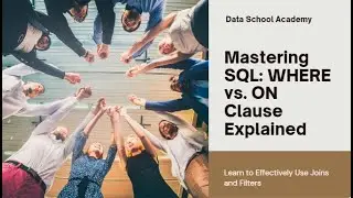 SQL Join Techniques: Filtering Data with WHERE vs. ON Clause