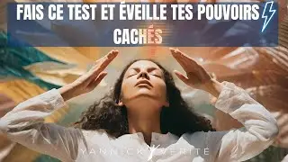 Fais ce TEST pour commencer à SCANNER