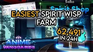 Best Way To AFK Farm Spirit Wisps (+ Macro File) | Anime Vanguards