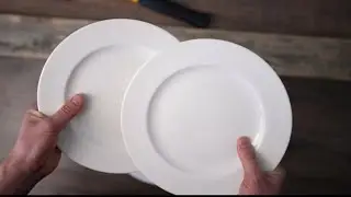 Посуда из утолщенного фарфора