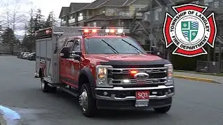 Township Of Langley Fire NEW Squad 3 Responding