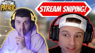 THIS IS HOW YOU STREAM SNIPE YOUR FRIENDS IN WARZONE!