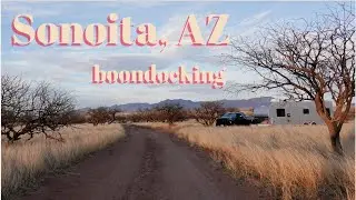 Cooler temps for off grid camping in Sonoita, Arizona