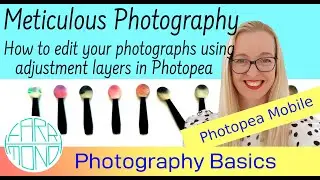 Photopea Mobile Basics: How to use adjustment layers