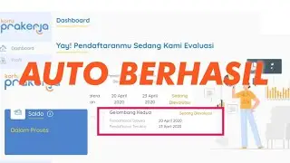 CARA DAFTAR KARTU PRAKERJA GELOMBANG KE 2 DAN SELANJUTNYA || AUTO BERHASIL