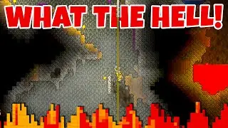 Unleashing Chaos: Digging a TUNNEL Straight to HELL in Terraria! | Epic Adventure