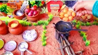 Ram Laddu  Miniature kitchen #viral #miniature #food #minicooking