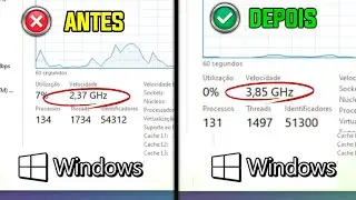 Como ATIVAR o MÁXIMO DESEMPENHO do seu PC/NOTEBOOK com WINDOWS !