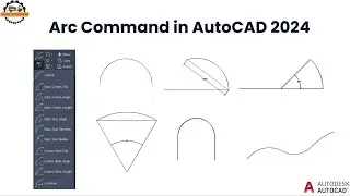 Arc Creation in AutoCAD 2024