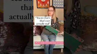 POV: your first therapy session #shorts