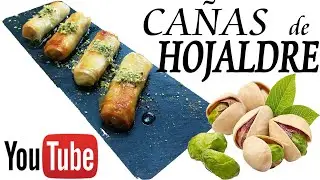 Cañas de Hojaldre Rellenas con Crema Casera – ¡Postre Irresistible!