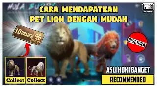 RECOMENDED ⁉️ INI DIA CARA MENDAPATKAN PET LION TERBARU SECARA GRATIS | BEGINI CARANYA..😱😱 | PUBGM