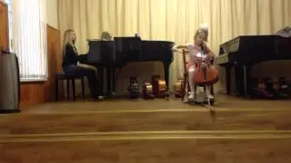 Сирченко Анна. Добрый вечер, девица (украинская народная песня). Виолончель.