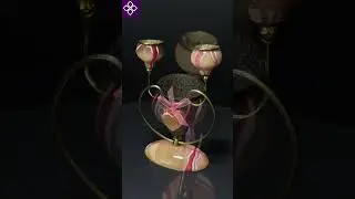 Подсвечник из селенита от Галереи Самоцветов