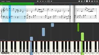 Andre Gagnon - Love Theme - Piano tutorial and cover (Sheets + MIDI)