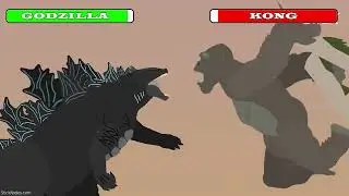 GODZILLA VS KONG With Health Bars!