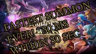 SUMMONERS WARS: FASTEST SUMMON EVER [ 28 MS 1 LD ]
