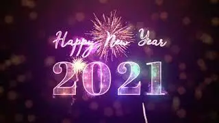 Happy new year 2021 Celebration background   Free HD Video Clips