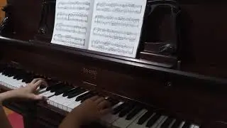 Minuet (Animato) by J. S. Bach -piano cover