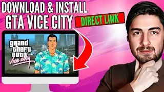 How to Download GTA Vice City on PC/Laptop (2024) Windows 11,10,8,7 | Install Vice City