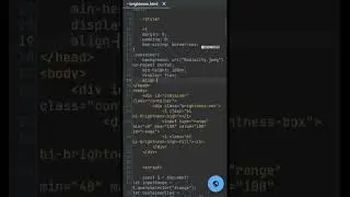 How to make Brightness using JavaScript | #htmlcssjavascript #coding #webdesign #html #js #shorts