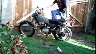 I got the ol' enduro to idle