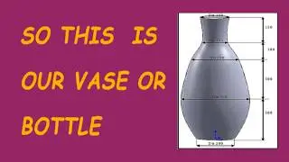 Making of  a vase or a bottle IN CATIA V5
