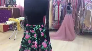 Топ черный рукав и Юбка Роза. Прокат платьев Краснодар.