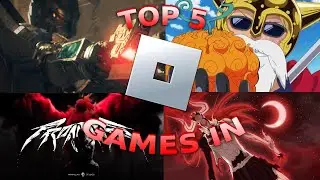 TOP 5 Games in ROBLOX IN 2024!!