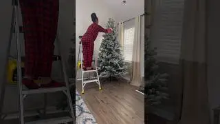 Day 1 of Decorating for Christmas