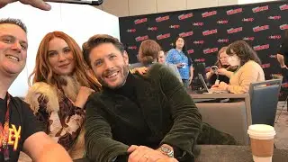(2022.10.09) Интервью с Дженсеном и Дэннил Эклз о Винчестерах || Comic con (русс саб)