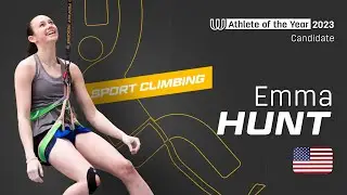 Emma Hunt - Sport Climbing candidate for The World Games Athlete of the Year 2023
