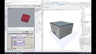 Experiment with Grasshopper and ArchiCAD connection